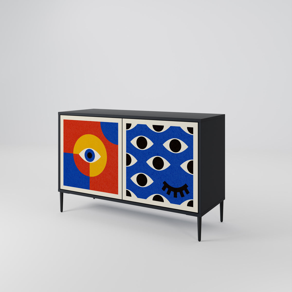 GEOMETRIC EYES 2-Door Sideboard