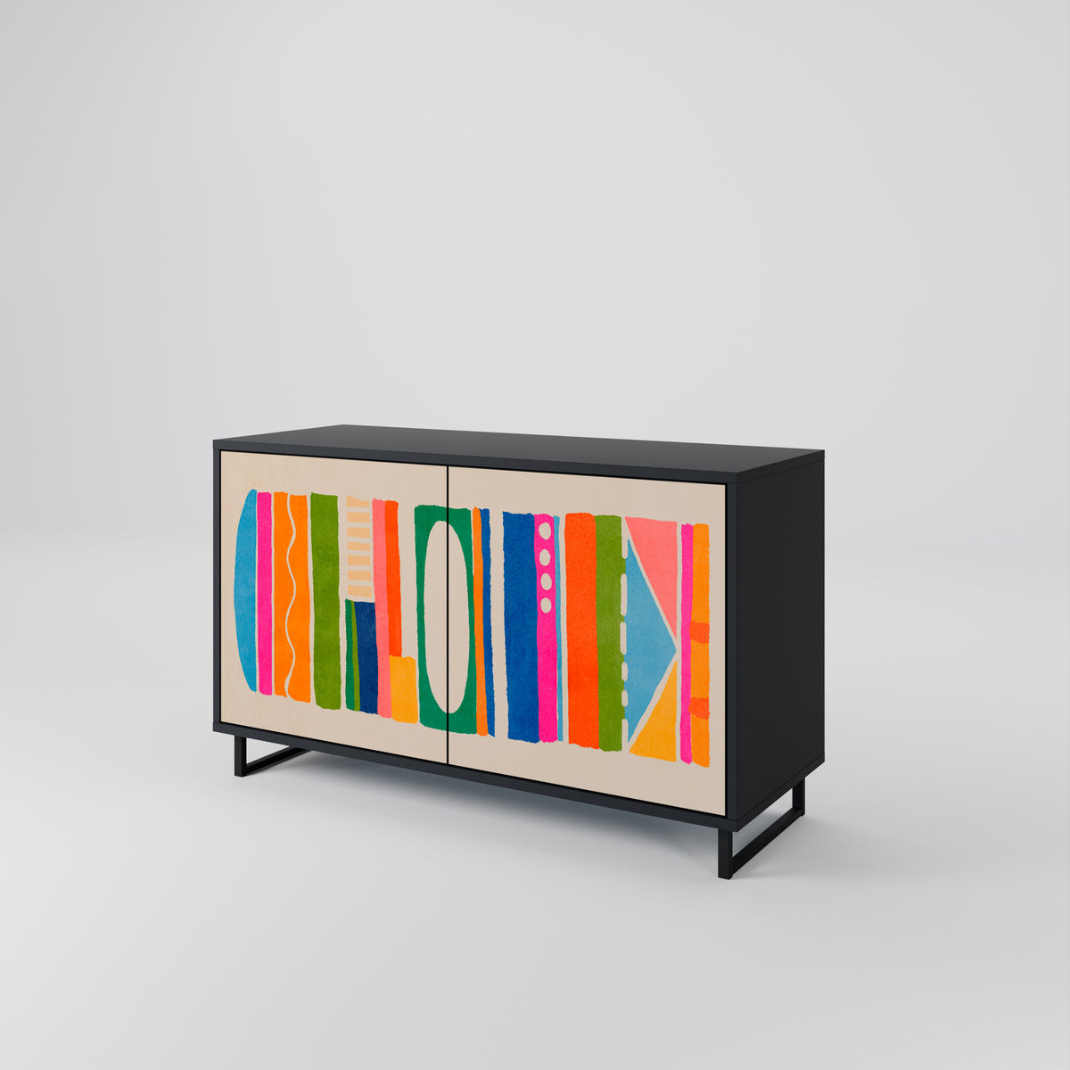 GEOMETRIC SHINE 2-Door Sideboard