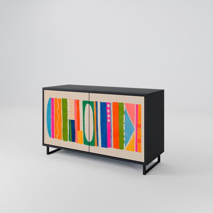 GEOMETRIC SHINE 2-Door Sideboard