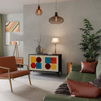 GEOMETRIC PUZZLE 2-Door Sideboard