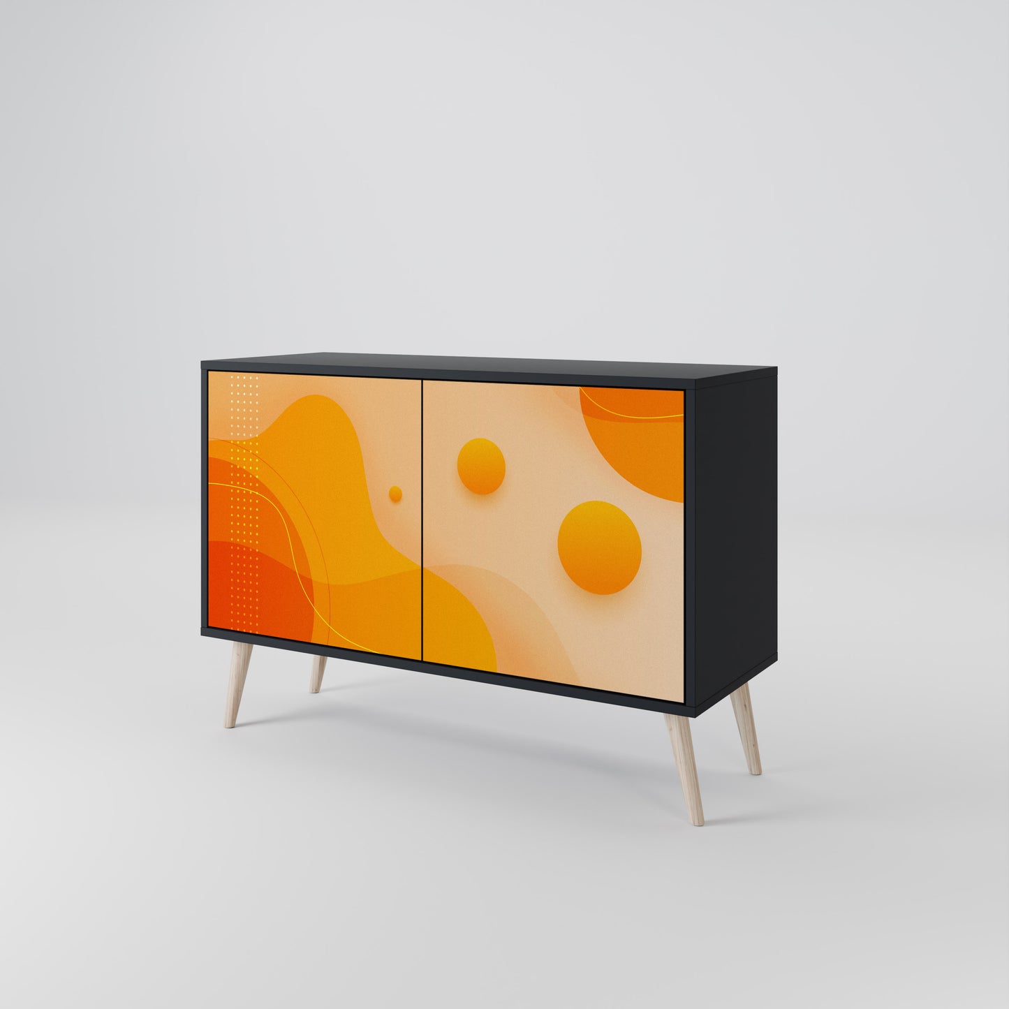 ORANGE ARRANGEMENT 2-Door Sideboard