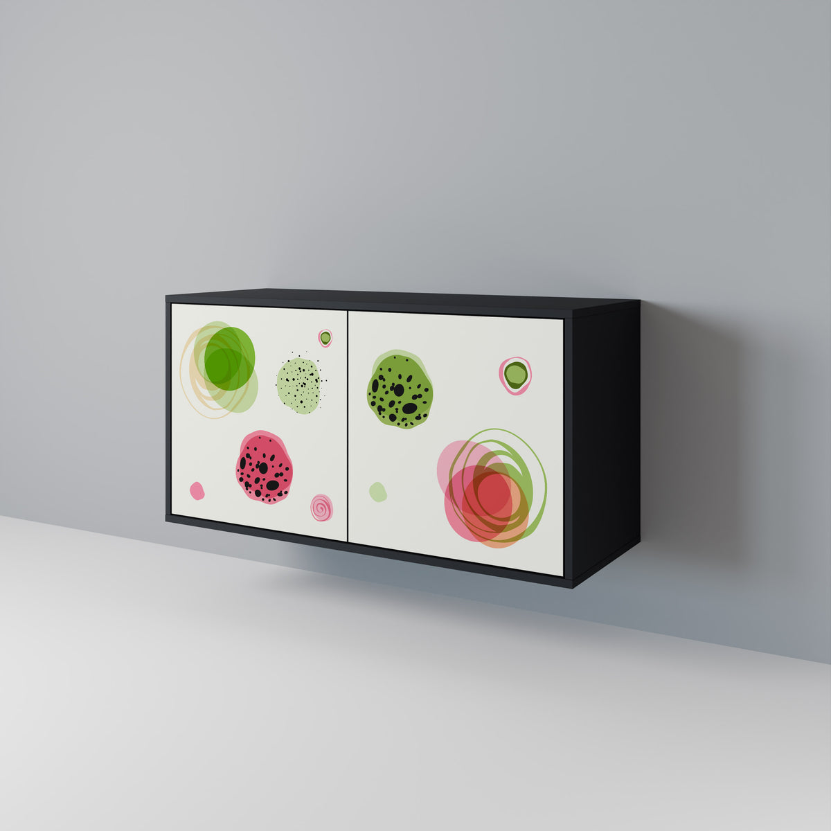 COLORFUL COSMOS 2-Door Sideboard