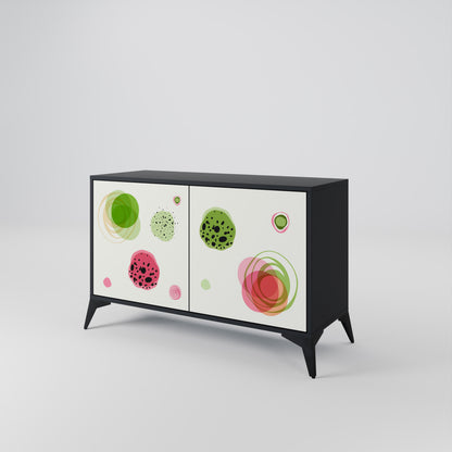 COLORFUL COSMOS 2-Door Sideboard