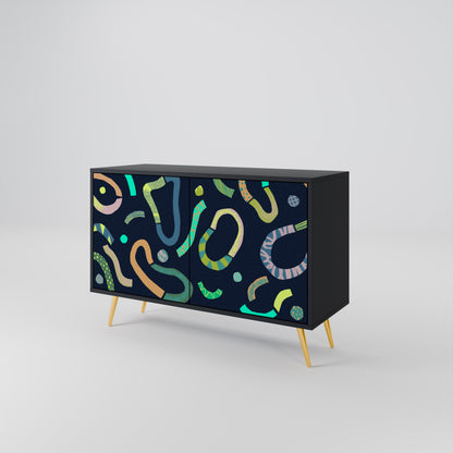 CONTRAST DANCE 2-Door Sideboard
