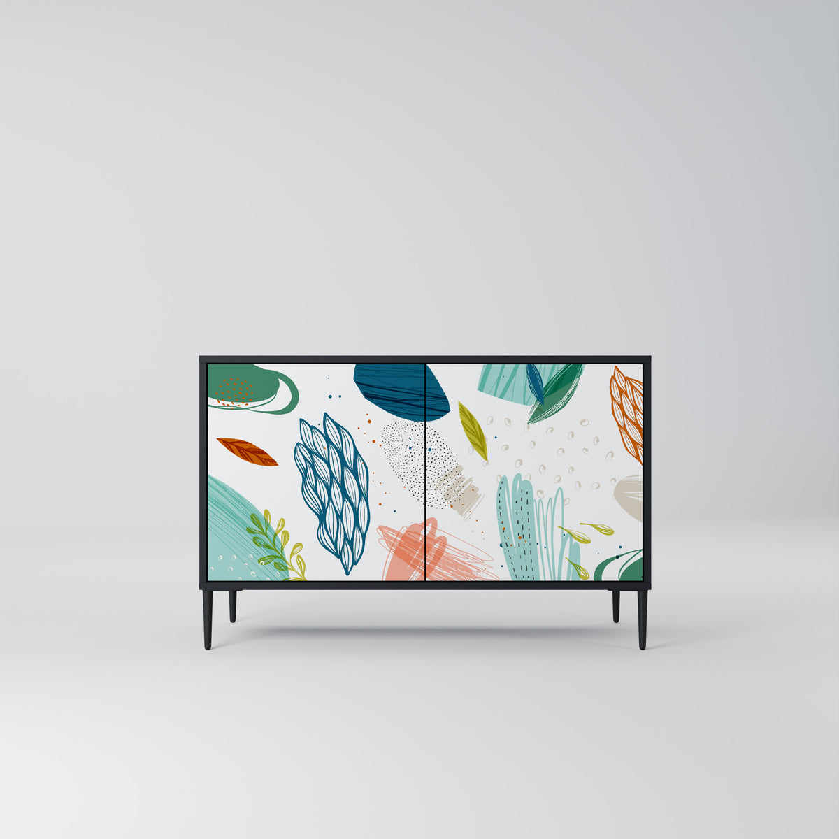 BOTANICAL HURRICANE 2-Door Sideboard