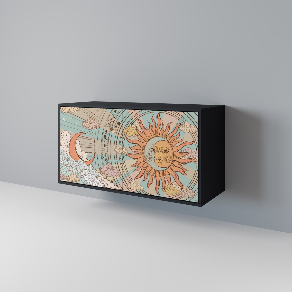 MYSTICAL STRUCTURE 2-Door Sideboard