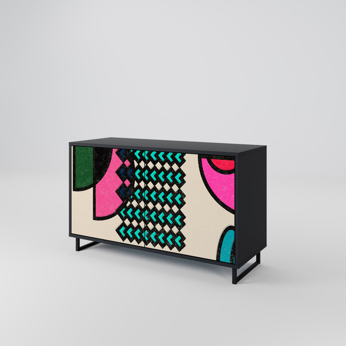 GEOMETRIC RHAPSODY 2-Door Sideboard