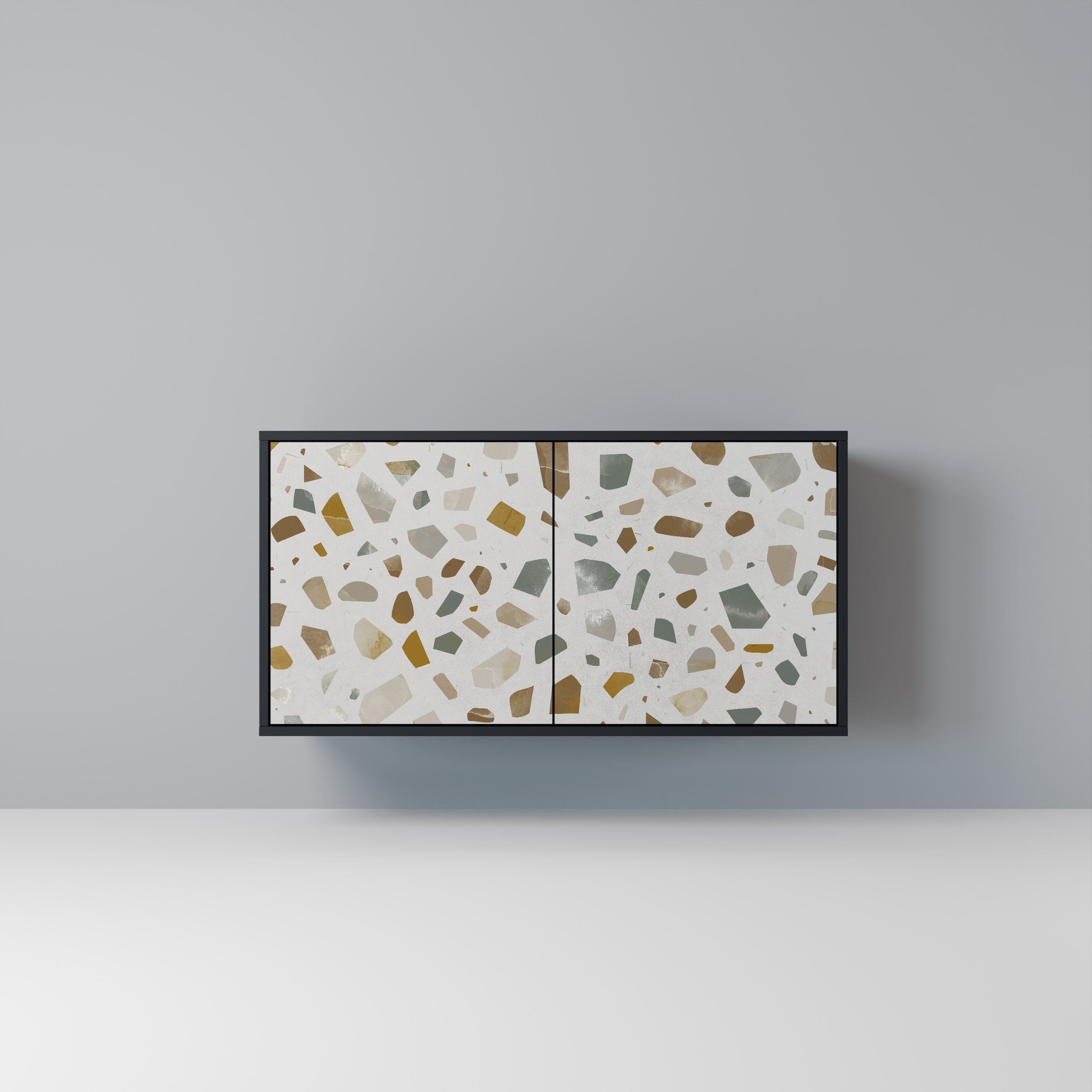 PIECES OF TOMORROW 2-Door Sideboard in Black Finish