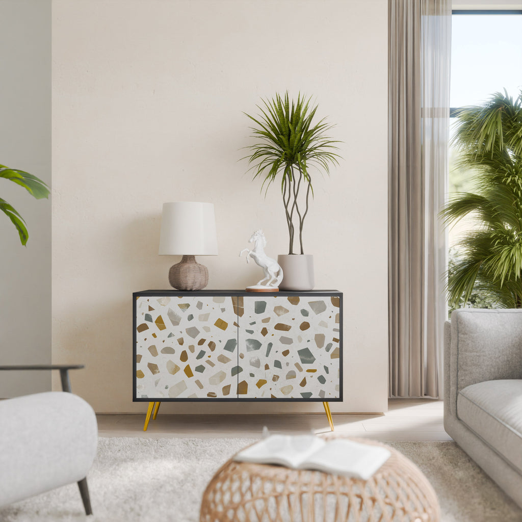 PIECES OF TOMORROW 2-Door Sideboard in Black Finish