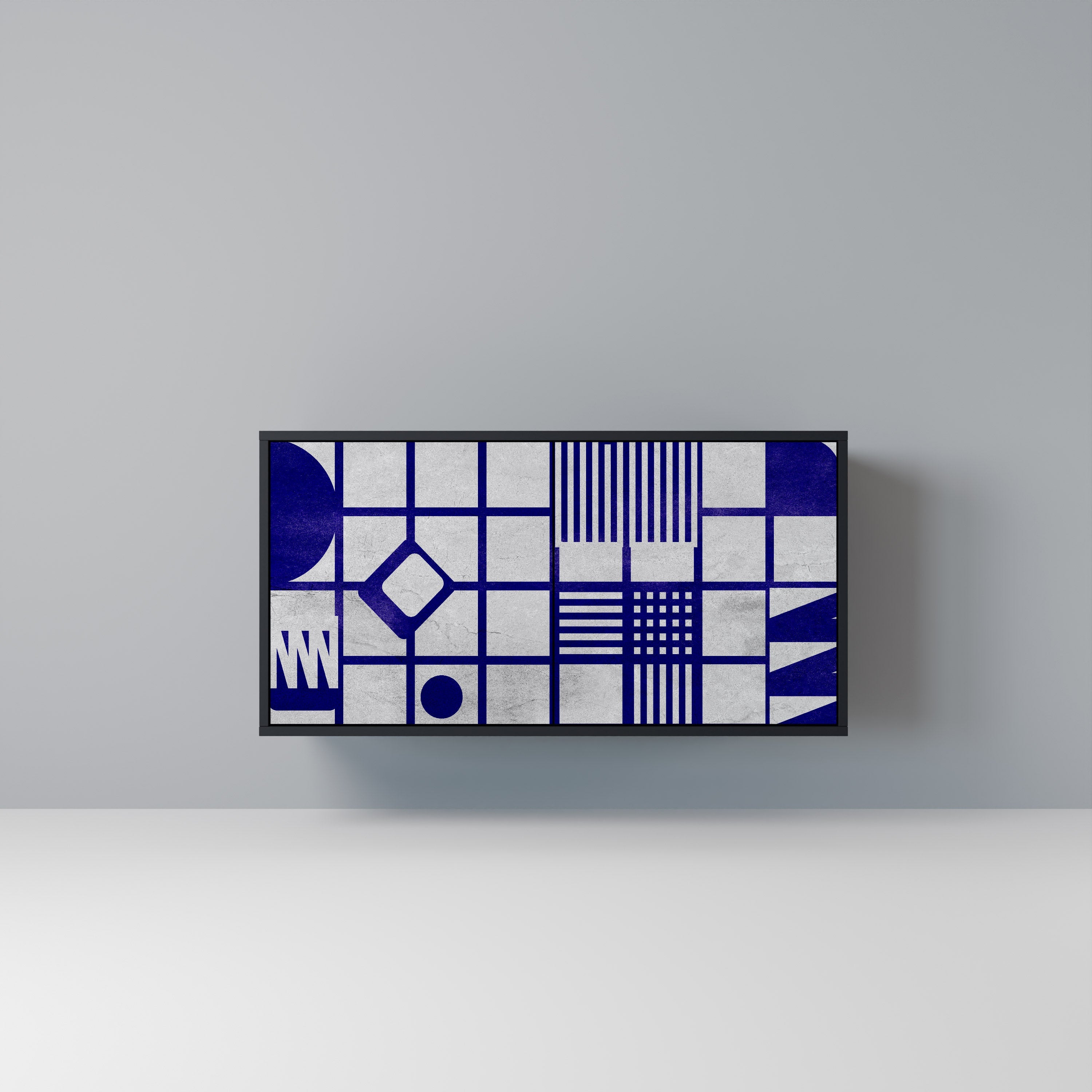 THE RIGHT PLACES 2-Door Sideboard in Black Finish