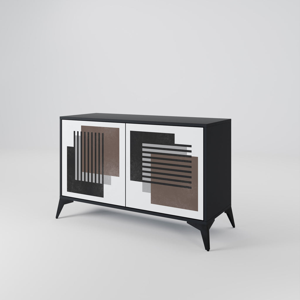 SHADOW SYNCHRONY 2-Door Sideboard in Black Finish