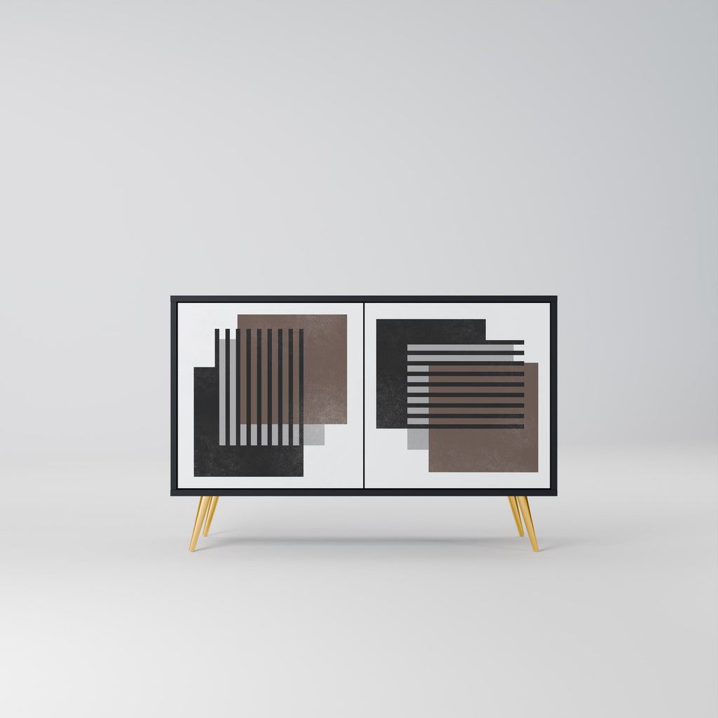 SHADOW SYNCHRONY 2-Door Sideboard in Black Finish