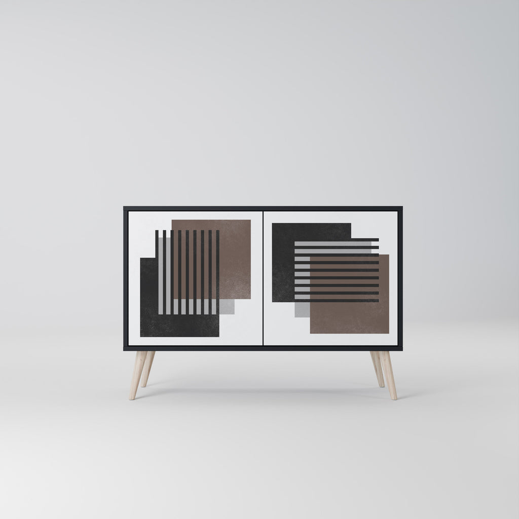 SHADOW SYNCHRONY 2-Door Sideboard in Black Finish