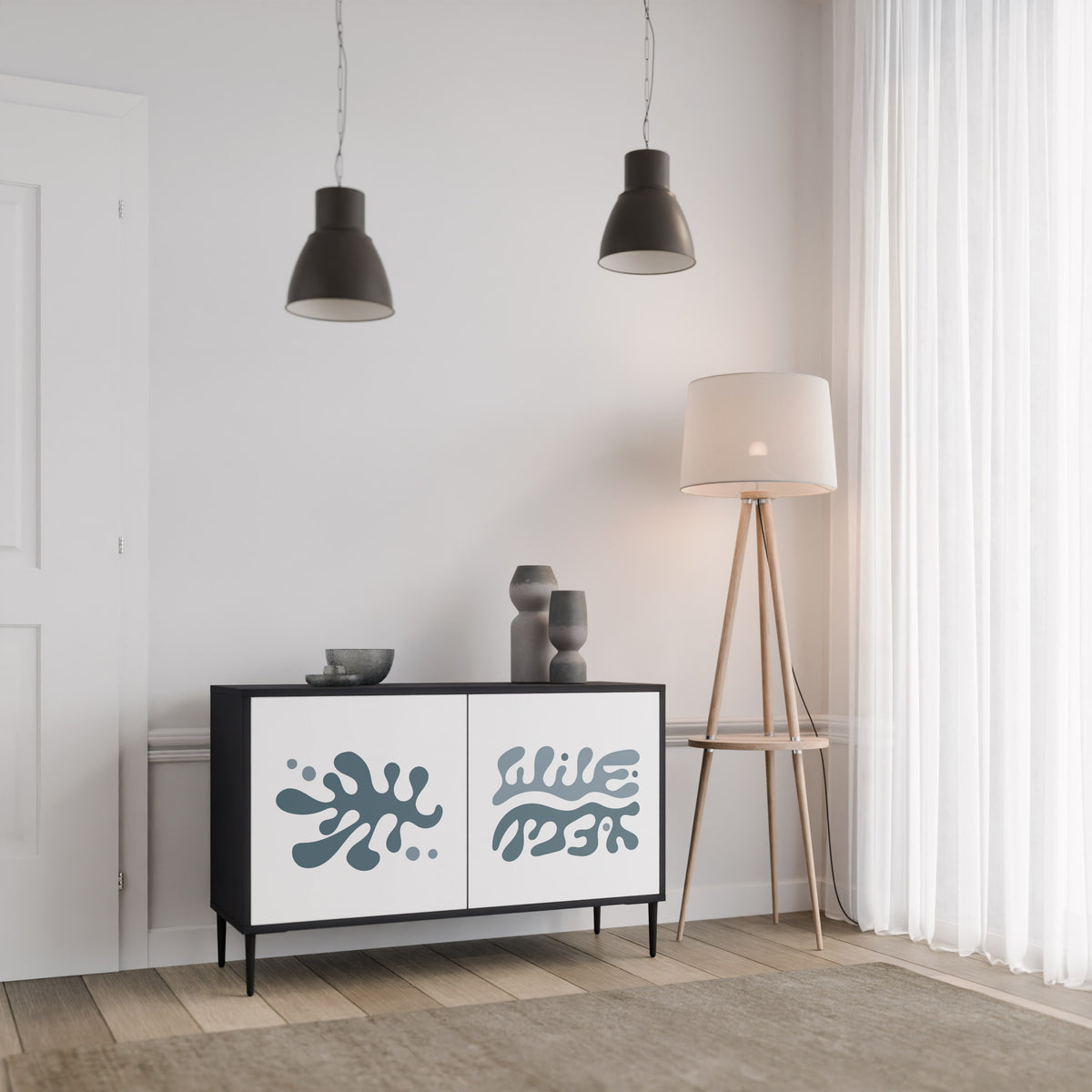 WONDERLAND VEGETATION 2-Door Sideboard