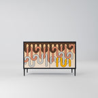 COLORFUL STRINGS 2-Door Sideboard