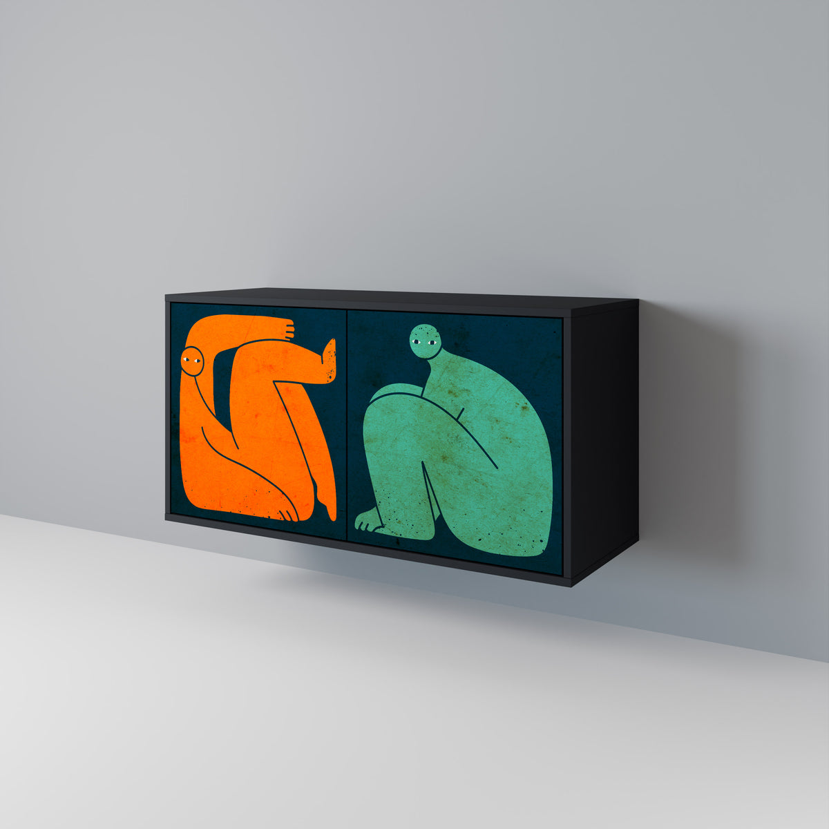 TOGETHER BUT SEPARATELY 2-Door Sideboard