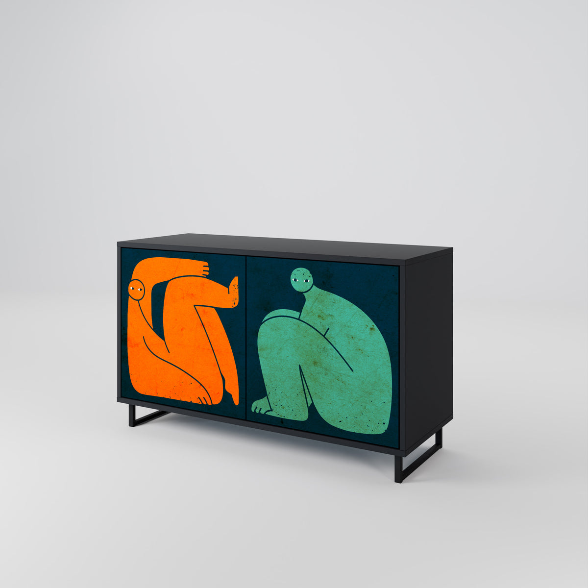 TOGETHER BUT SEPARATELY 2-Door Sideboard