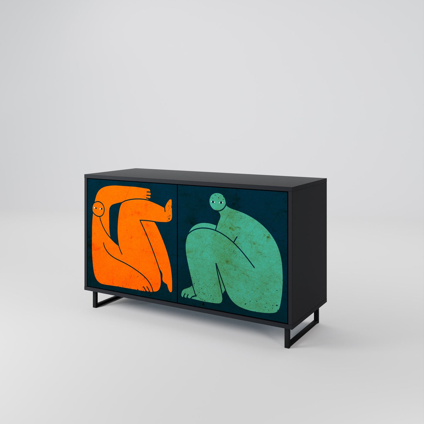 TOGETHER BUT SEPARATELY 2-Door Sideboard