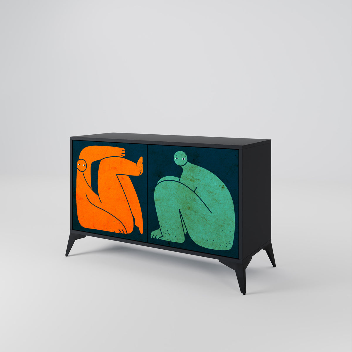 TOGETHER BUT SEPARATELY 2-Door Sideboard