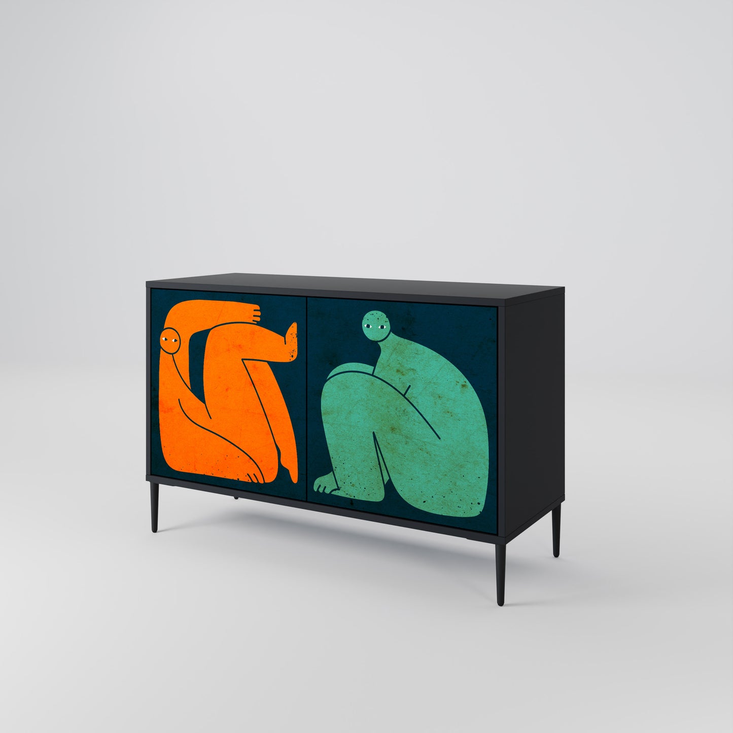 TOGETHER BUT SEPARATELY 2-Door Sideboard