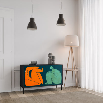 TOGETHER BUT SEPARATELY 2-Door Sideboard