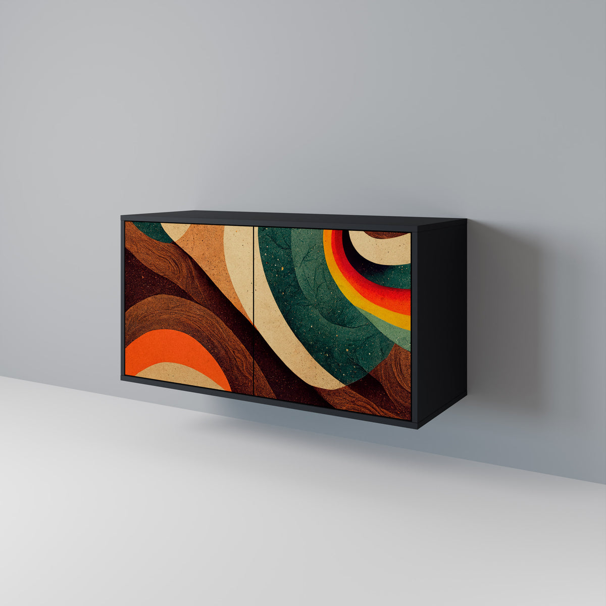 COLORFUL STRANDS 2-Door Sideboard
