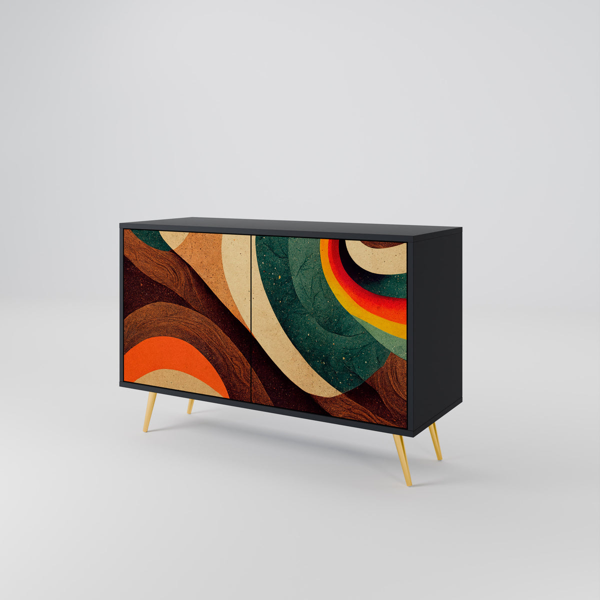 COLORFUL STRANDS 2-Door Sideboard