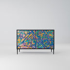 MEMORIES MAP 2-Door Sideboard