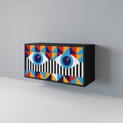 ABSTRACTION AND GEOMETRY 2-Door Sideboard