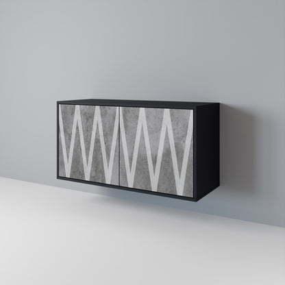 SOLID ZIG ZAG 2-Door Sideboard