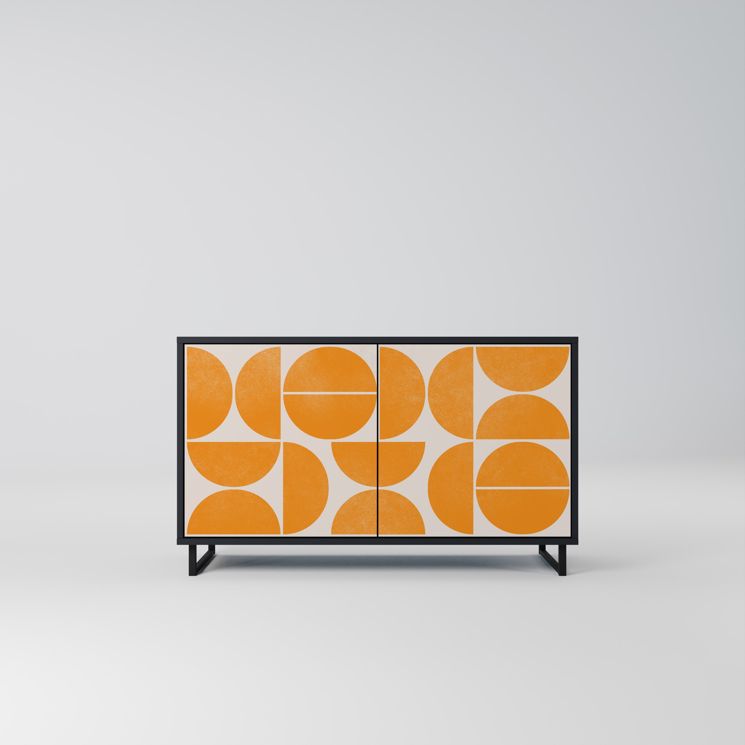 Buffet 2 portes RECURRING DREAMS en finition noire