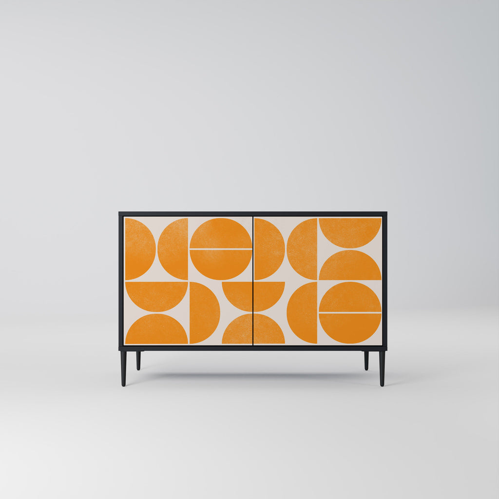 Buffet 2 portes RECURRING DREAMS en finition noire