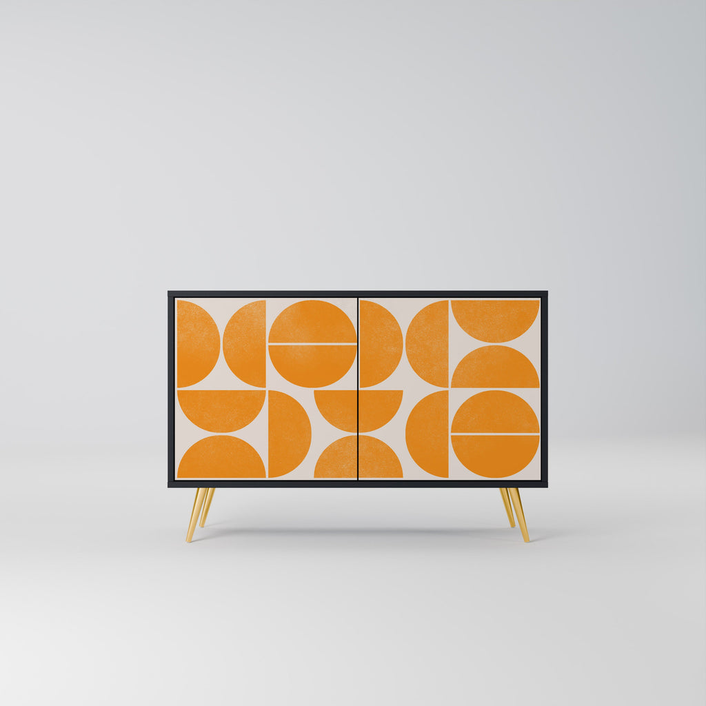 Buffet 2 portes RECURRING DREAMS en finition noire