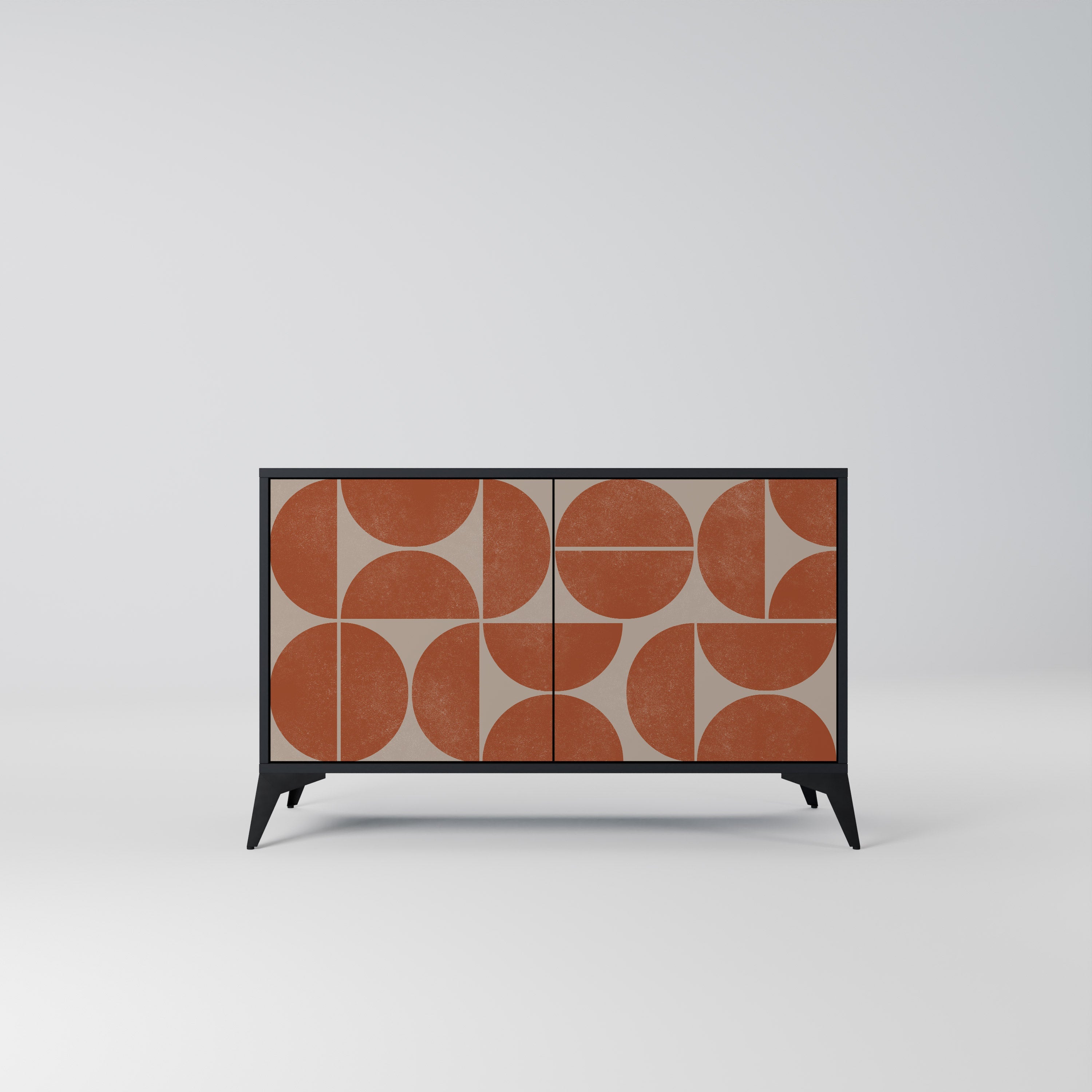 Buffet 2 portes REPETITION COMPULSION en finition noire