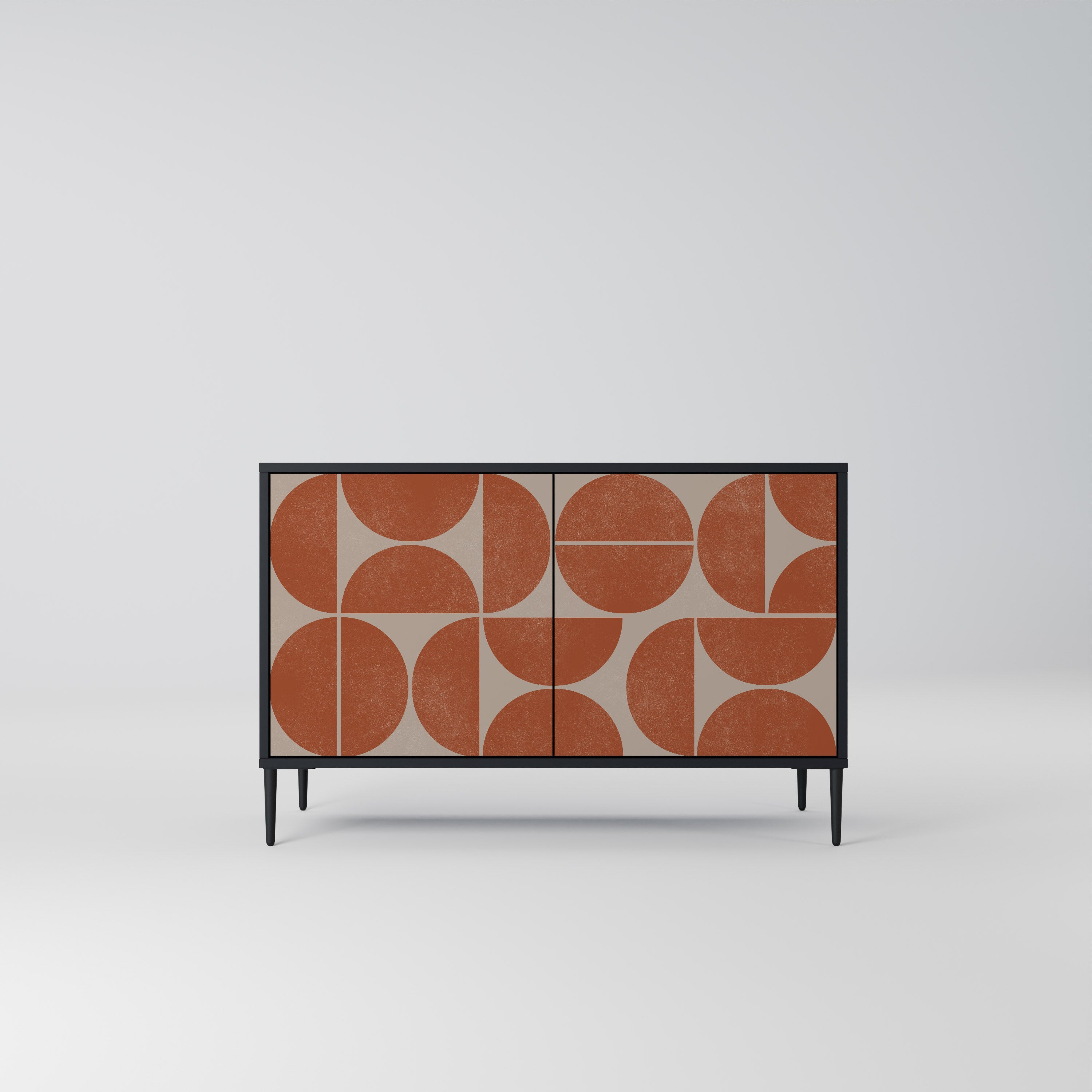 Buffet 2 portes REPETITION COMPULSION en finition noire