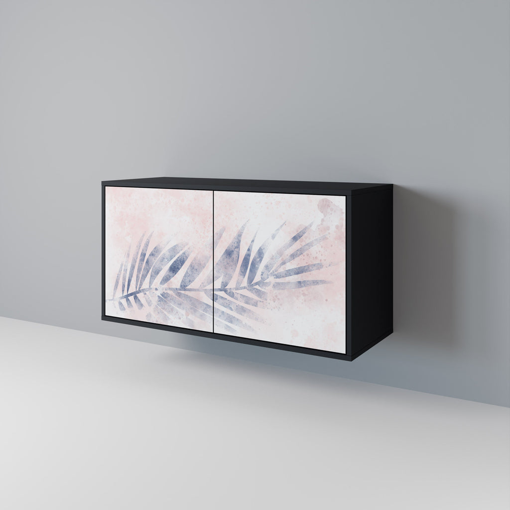 Buffet 2 portes TIMELESS FLOAT en finition noire