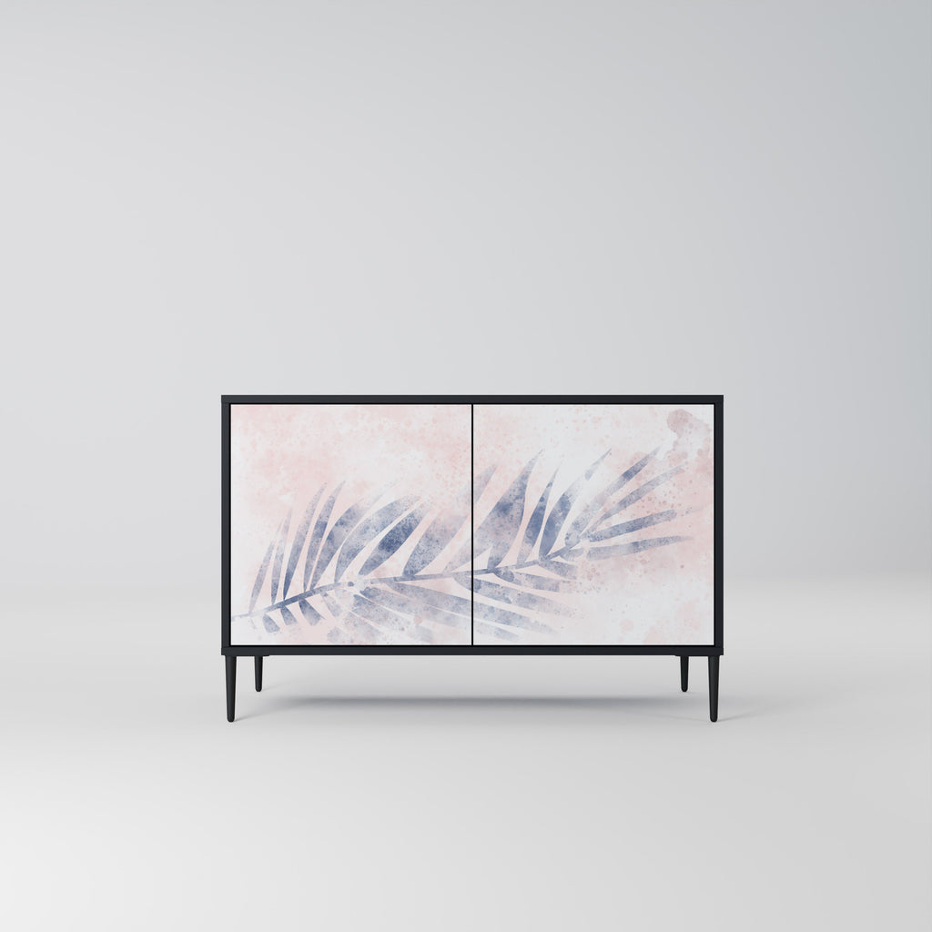 Buffet 2 portes TIMELESS FLOAT en finition noire