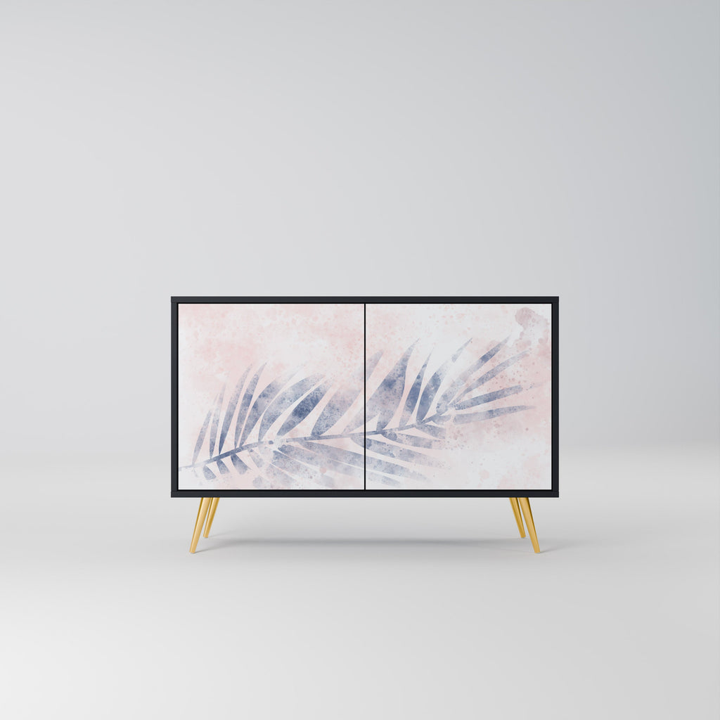 Buffet 2 portes TIMELESS FLOAT en finition noire