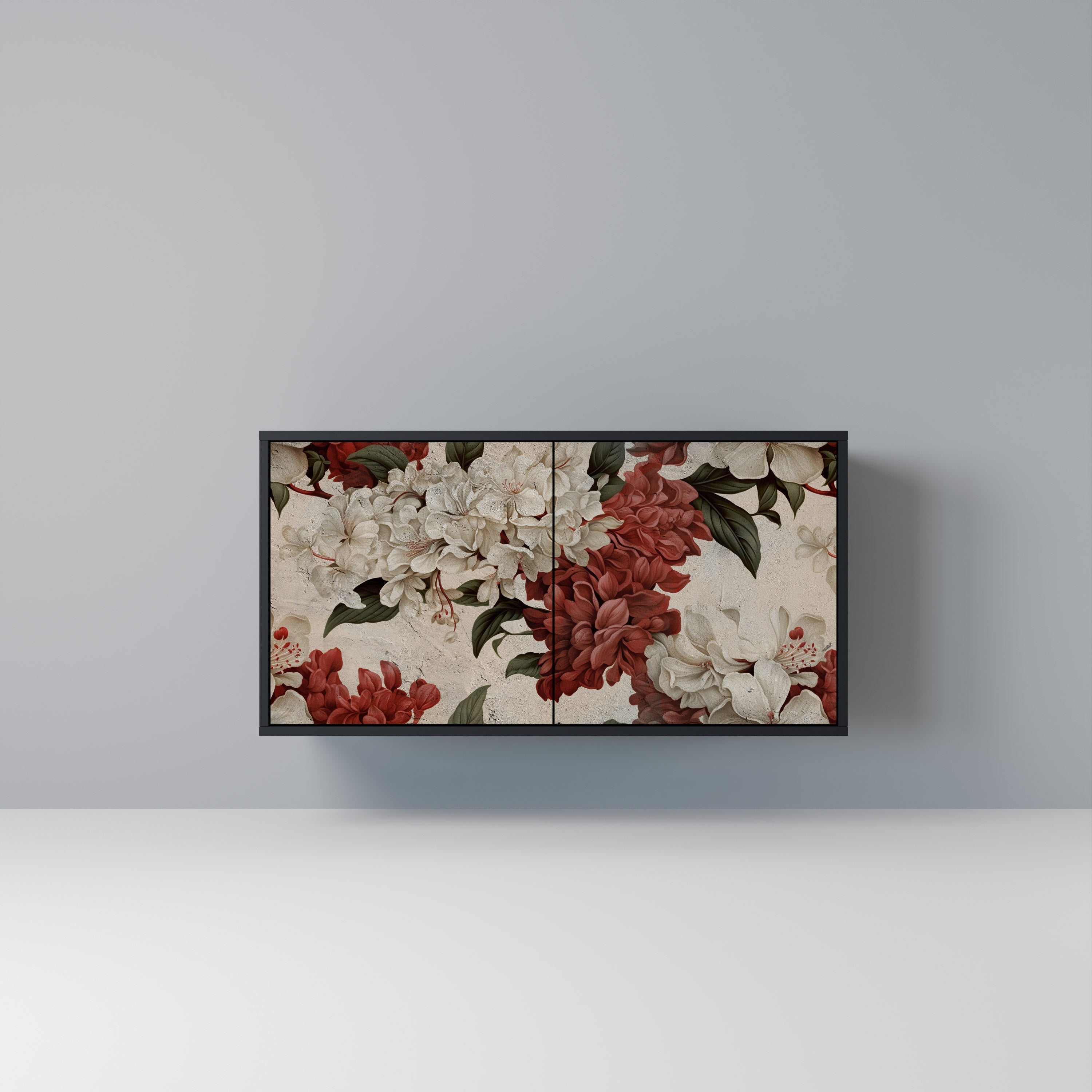 Buffet 2 portes EPHEMERAL DAYS en finition noire