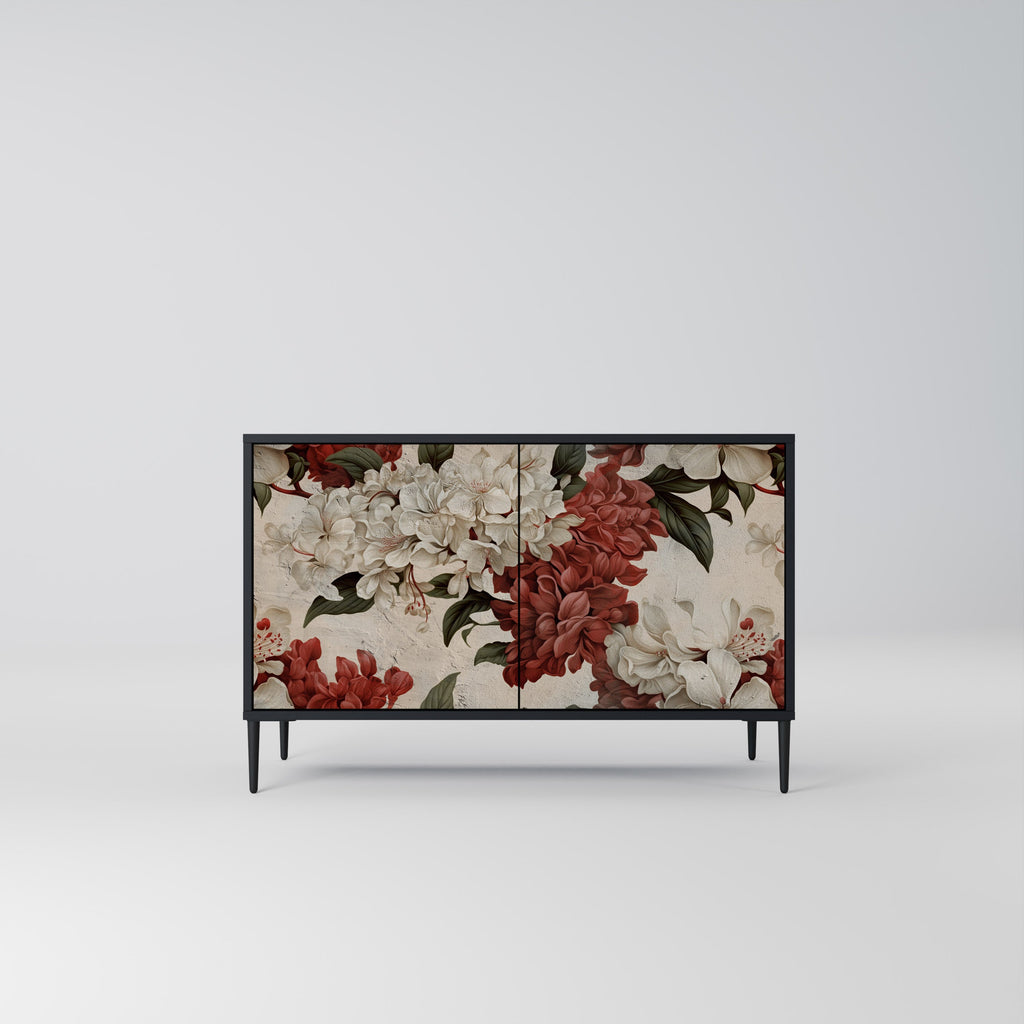 Buffet 2 portes EPHEMERAL DAYS en finition noire