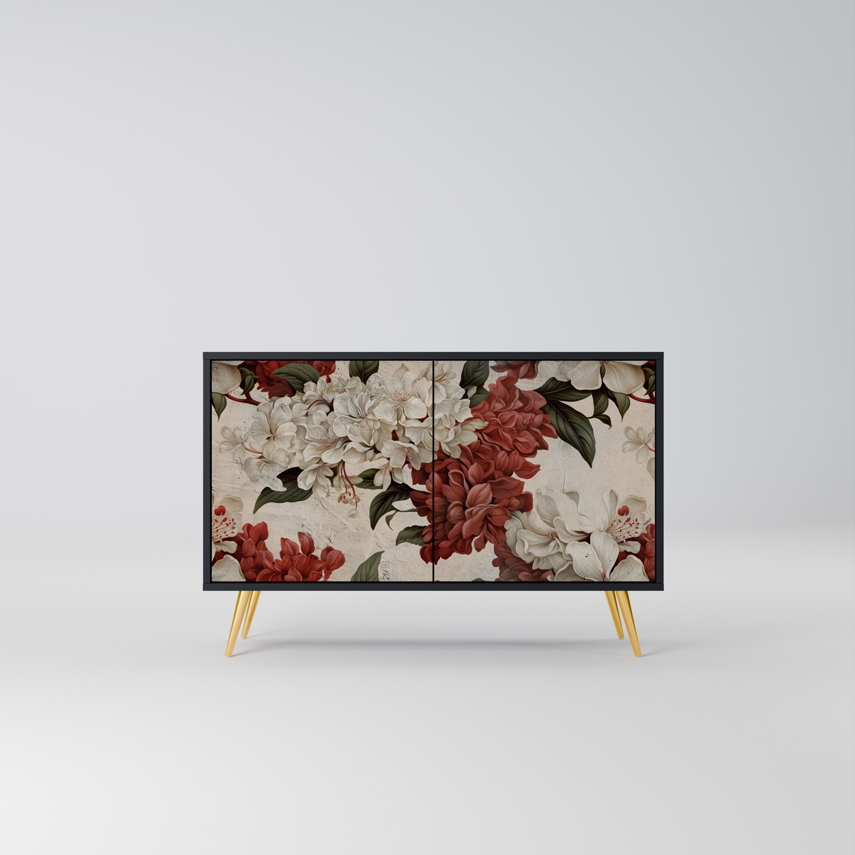 Buffet 2 portes EPHEMERAL DAYS en finition noire