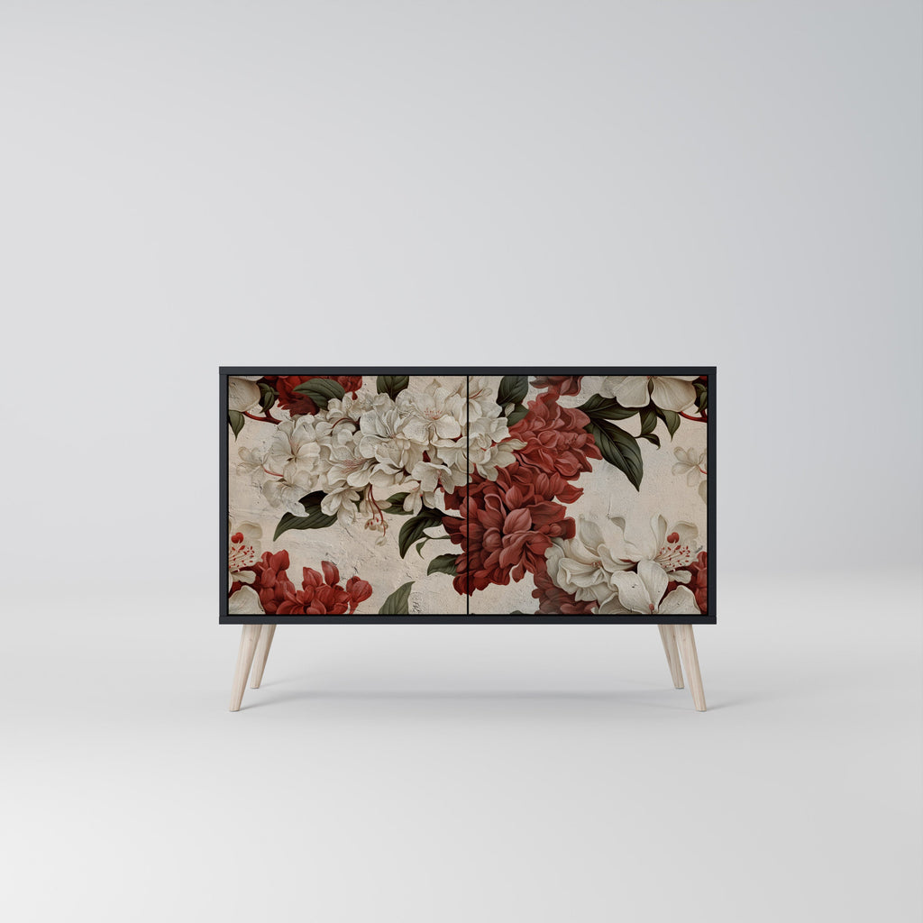 Buffet 2 portes EPHEMERAL DAYS en finition noire