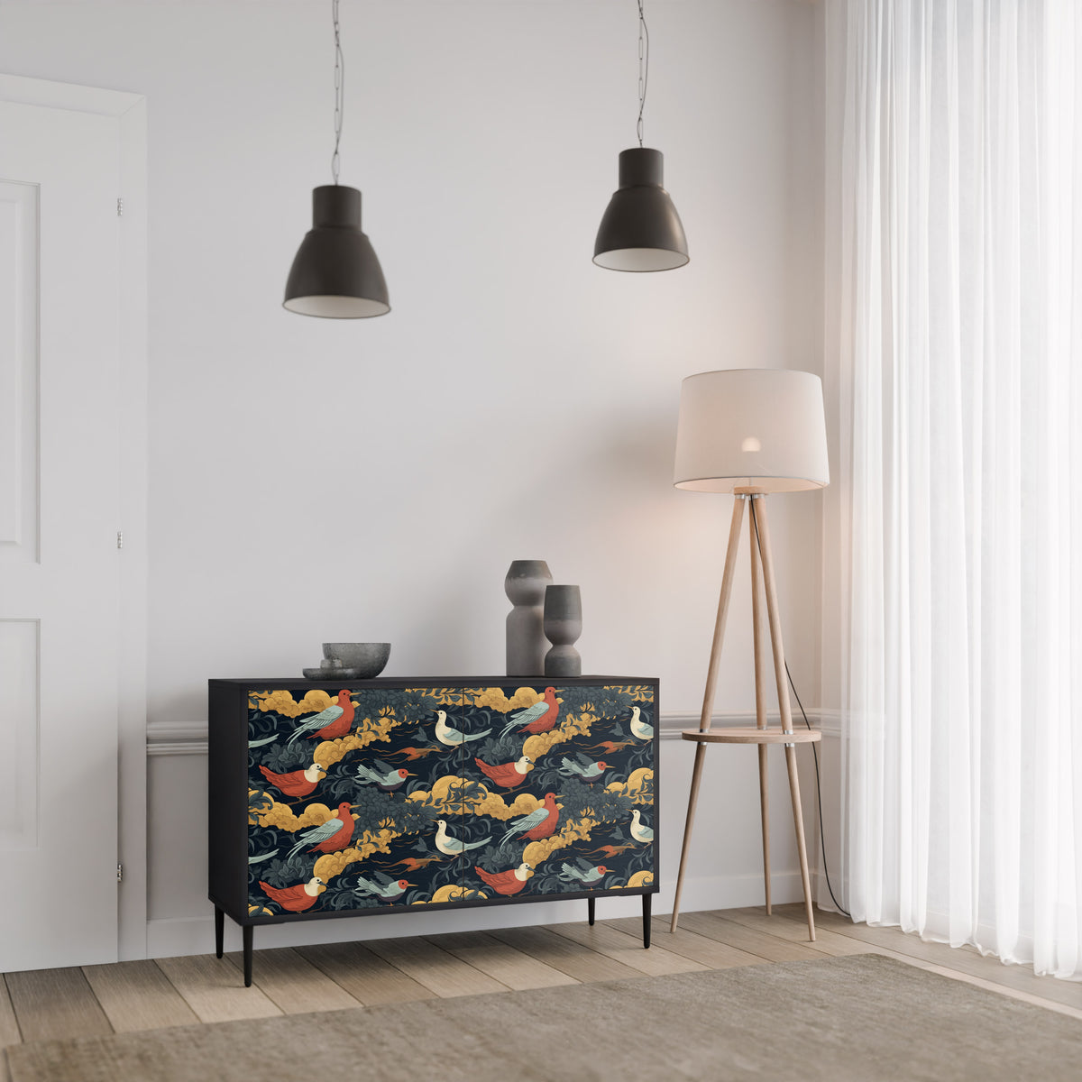 FOWLY DAZE 2-Door Sideboard