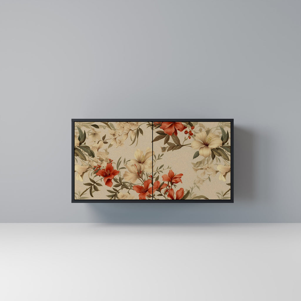 Buffet 2 portes BLOOMING HARMONY finition noire