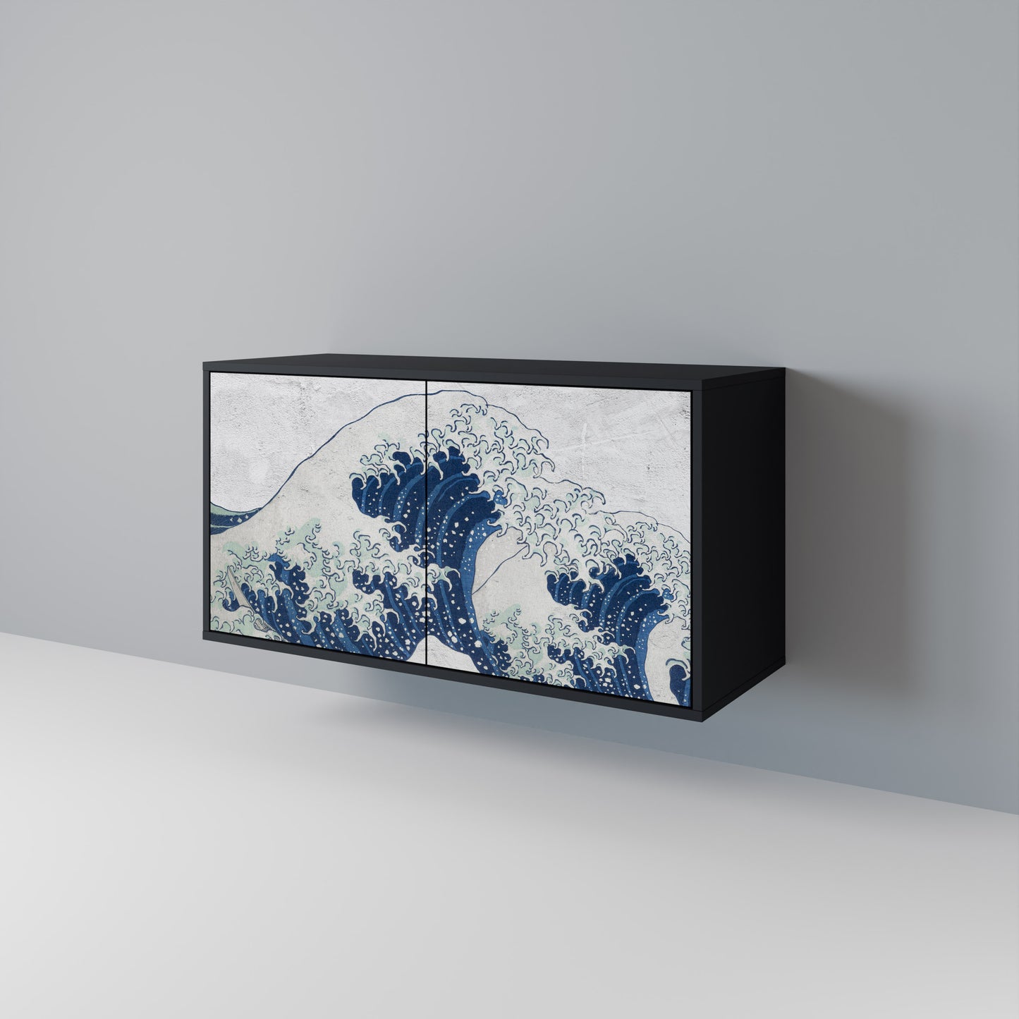 THE GREAT WAVE AT KANAGAWA 2-Door Sideboard