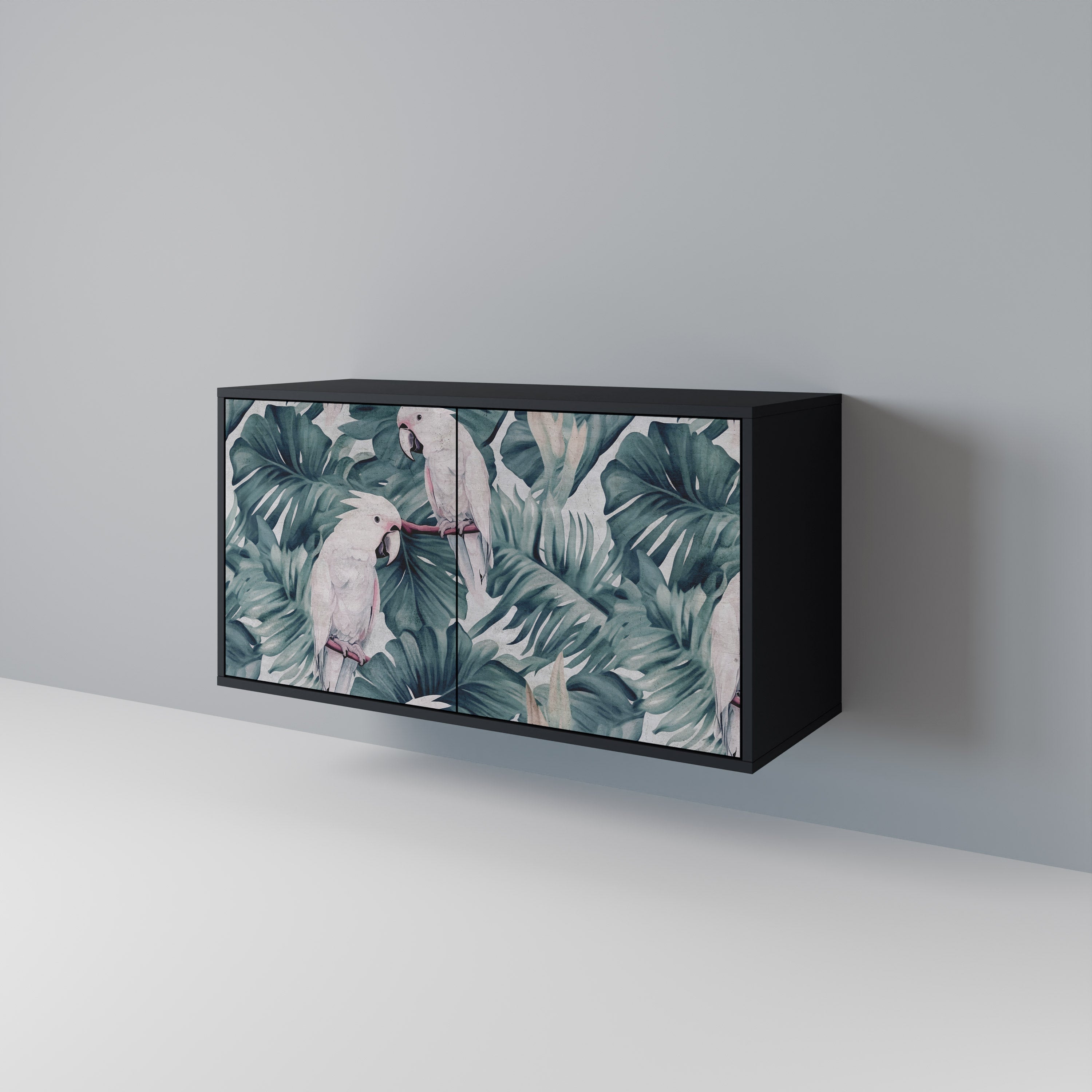 Buffet 2 portes POPINJAY LOOK finition noire