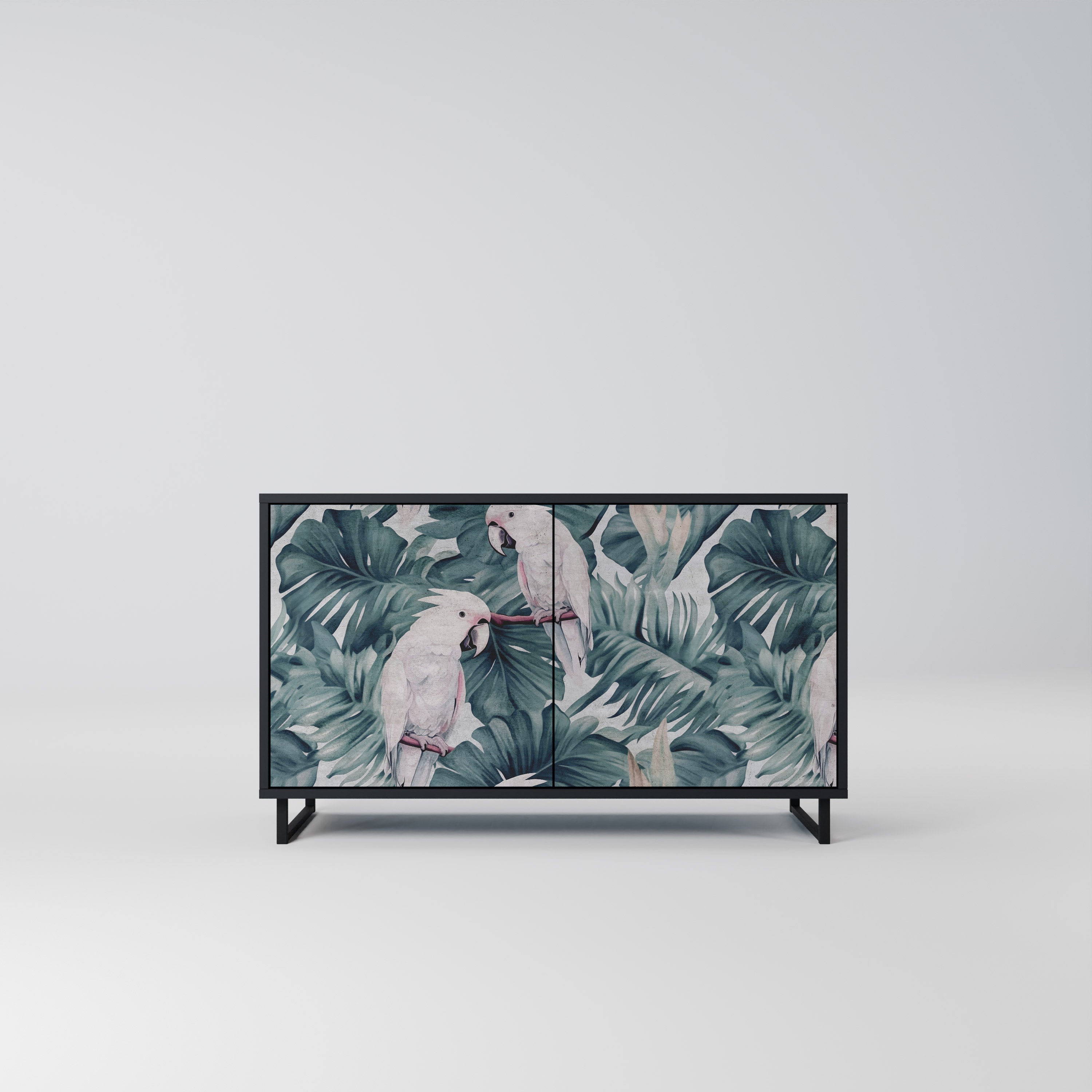 Buffet 2 portes POPINJAY LOOK finition noire