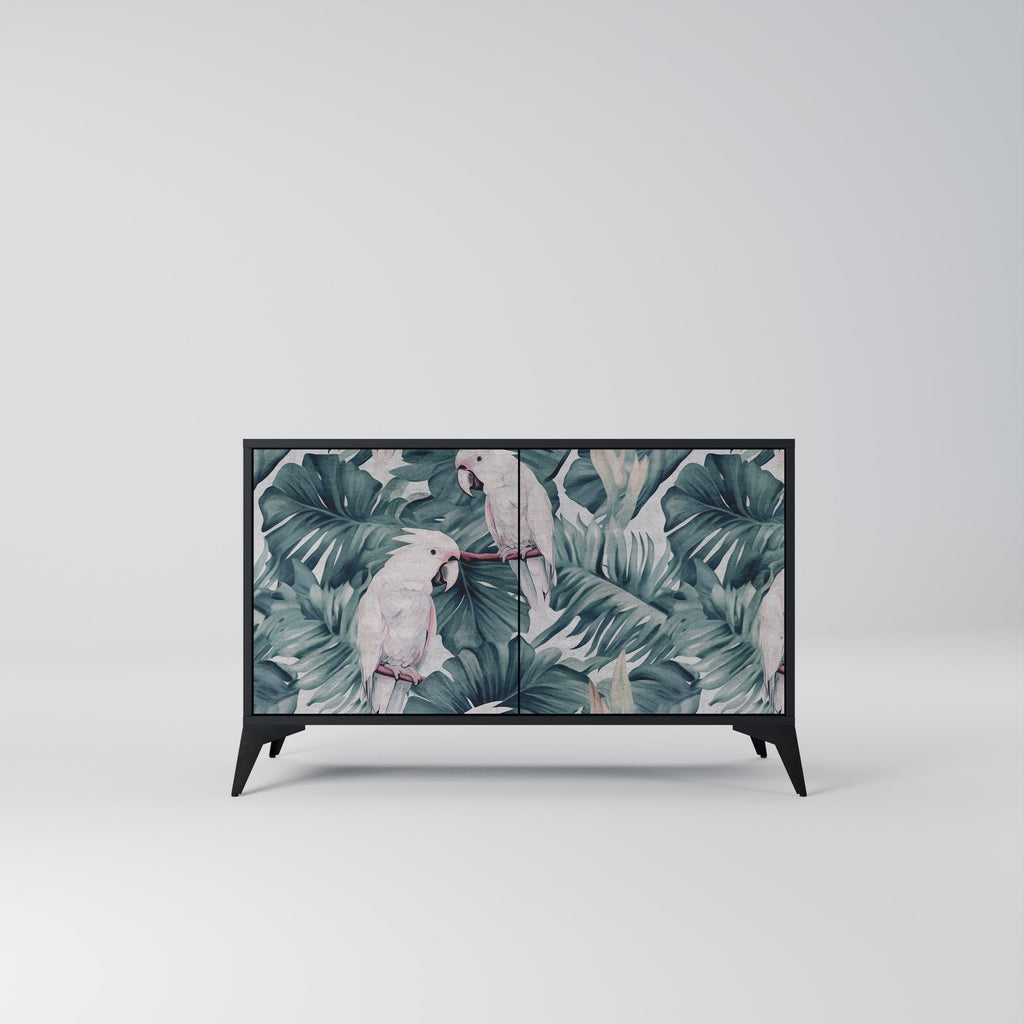 Buffet 2 portes POPINJAY LOOK finition noire