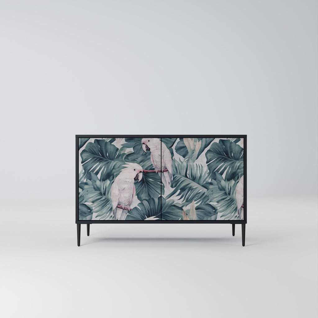 Buffet 2 portes POPINJAY LOOK finition noire