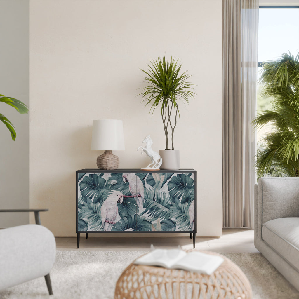 Buffet 2 portes POPINJAY LOOK finition noire